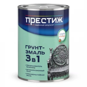 Эмаль по ржавчине 3 в 1 Престиж