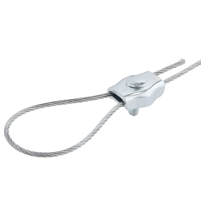 Зажим для стальных канатов одинарный