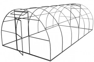 Теплица "Уралочка" 3х4 (ЦИНК) Классик шаг 1 м