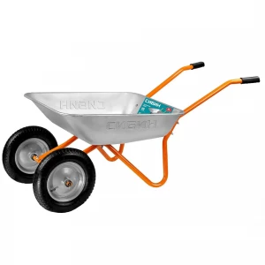 Тачка садово строительная 2х колёсная, СТ 21 СИБИН