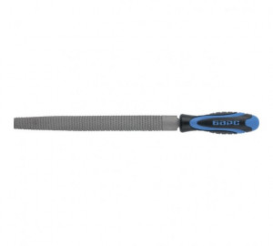 Рашпиль полукруглый 250 мм двухкомпонентная рукоятка Барс