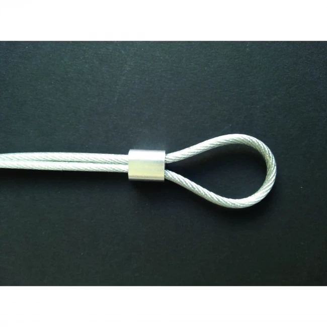 Зажим троса алюминиевый 