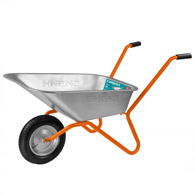 Тачка садово-строительная одноколесная, СТ 11 СИБИН