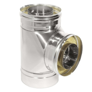 Тройник Термо нержавейка Ø115/180 ТиС