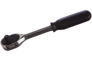 Ключ-трещотка 3/8" с переключателем, CrV, хромированный Matrix