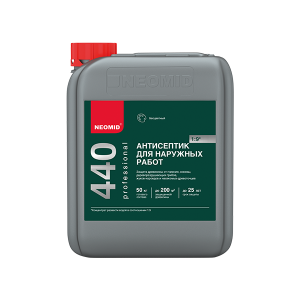 АНТИСЕПТИК ДЛЯ НАРУЖНЫХ РАБОТ NEOMID 440 Концентрат 1:9