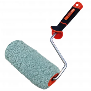 Валик  микрофибра премиум, ворс 12мм, бюгель 8мм, в сборе  DECOR