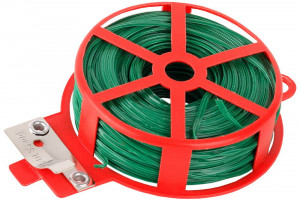 Подвязочная проволока GRINDA пластиковое покрытие