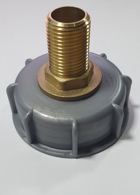 Переход на еврокуб пластик полдюйма