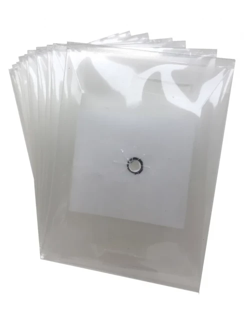 Самоклеящийся пакет-пылеcборник СКУПЕР БЫТОВОЙ 10 штук для сверления без уборки