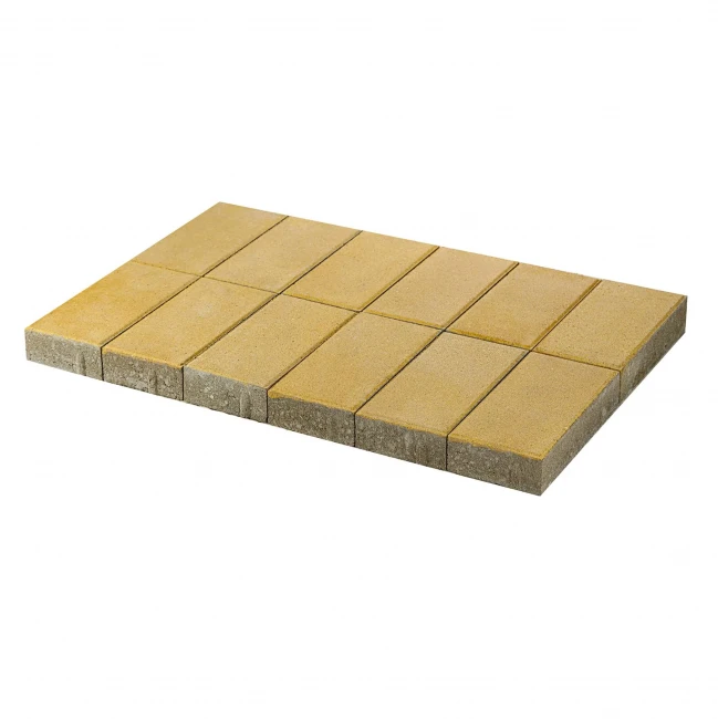 Плитка вибропрессованная Кирпичик 200х100х40мм 