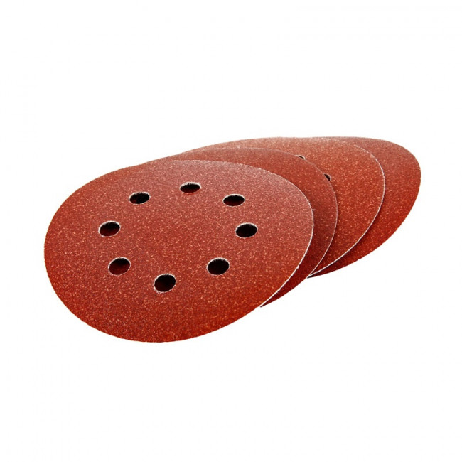 Круг абразивный с перфорацией 125мм на ворсовой основе Biber