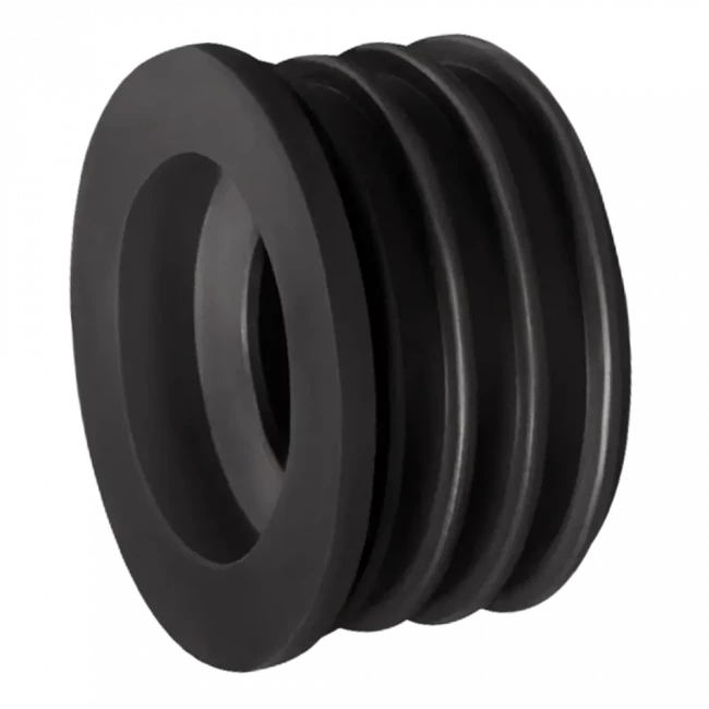 Манжета для канализации Ø40х73мм (черная) 