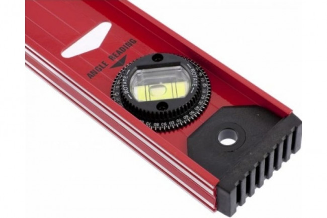 Уровень алюминиевый "Рельс"  3 глазка усиленный Matrix