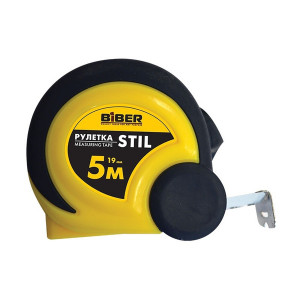Рулетка в обрезиненном корпусе STIL Biber