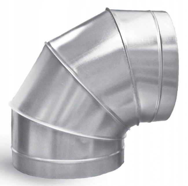 Отвод цинк 90°
