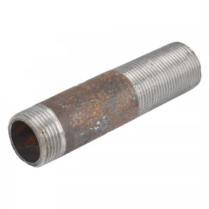 Сгон стальной с резьбой 