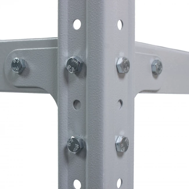 Стеллаж металл Everest серый 