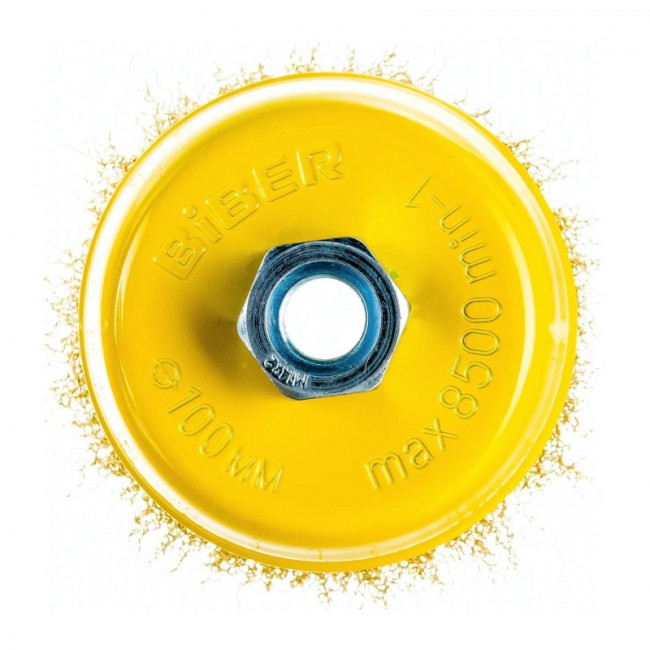 Щётка крацовка для УШМ 100мм М14 Biber