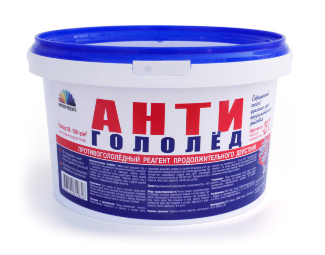Антигололед 10кг продолжительного действия РАДУГА