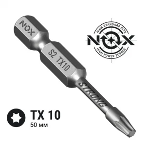 Бита NOX Torx10 звёздочка 50 мм
