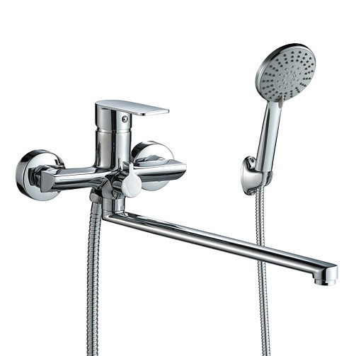 Смеситель для ванной RAY11-320 латунный одноручковый с длинным изливом RAY Wesnaart