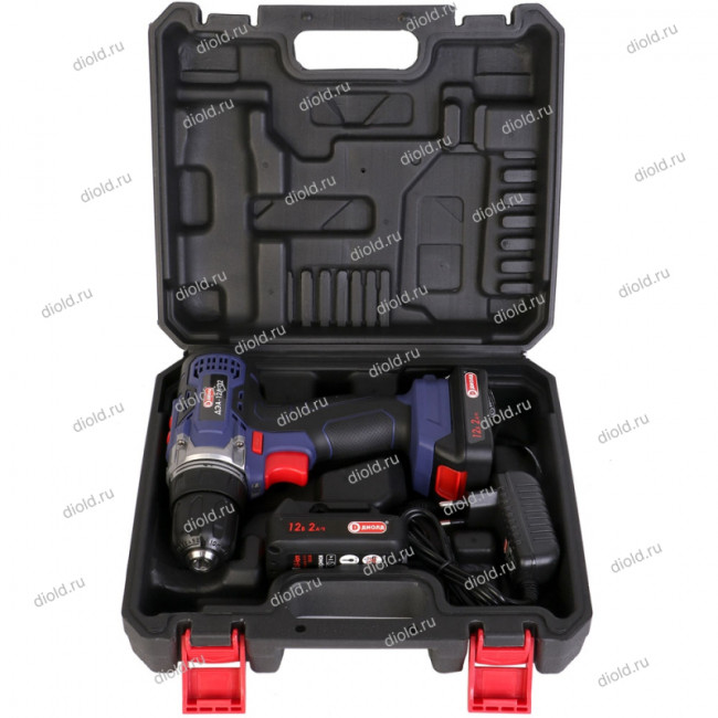 Аккумуляторная дрель-шуруповерт Диолд ДЭА-12Л-02