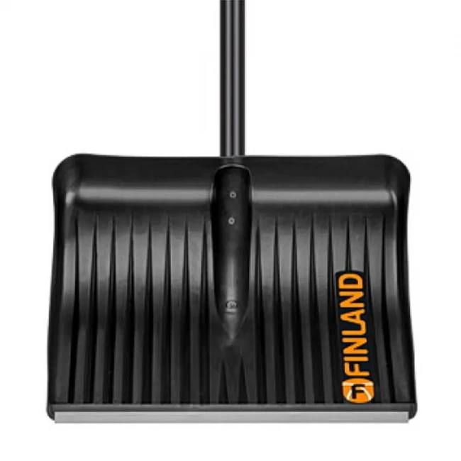 Лопата снеговая пластик 490х410мм FINLAND