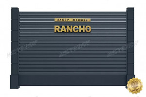 Ламели для забора Жалюзи "RANCHO" в RAL