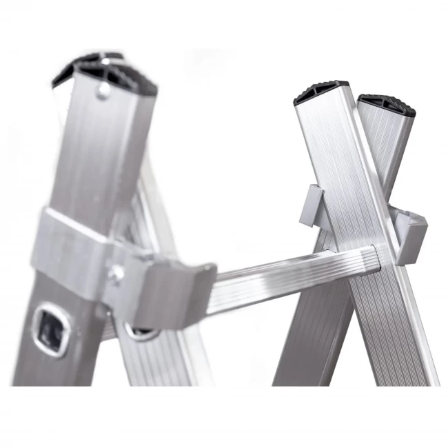 Лестница алюминиевая 3 секции (14стп./ 9,79м) Sarayli