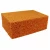 Губка DECOR , Вискозная оранж. 160х110х60 мм