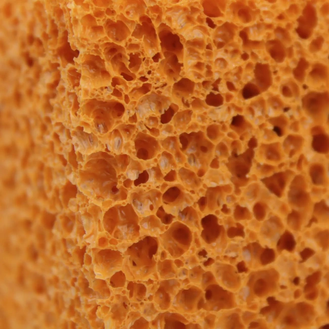 Губка DECOR , Вискозная оранж. 160х110х60 мм