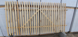 Забор деревянный 1,5 х 3м