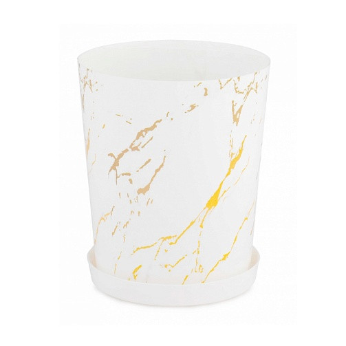 Горшок для цветов Мрамор 