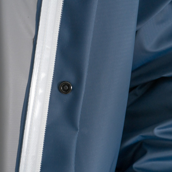 Дождевик двухслойный EXTREME ПВХ, на молнии, с карманами, с чехлом 300 мк Komfi