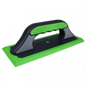 Терка 260х100мм, жесткая зеленая. резина, DECOR