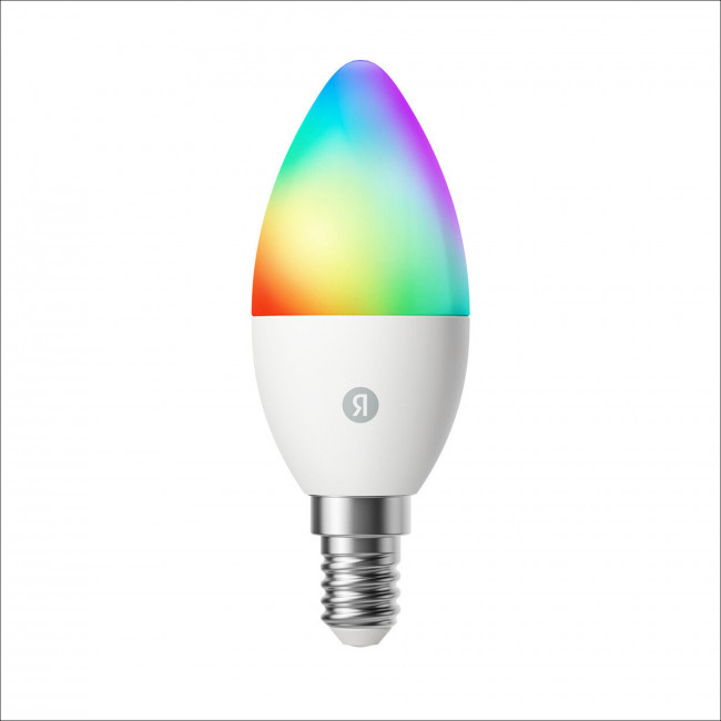 Умная лампочка Яндекс, Е14, RGB, 520 Лм, Matter over WiFi