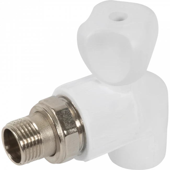 Кран комбинированный для радиатора угловой 