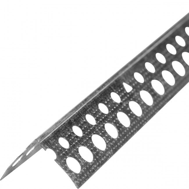 Профиль угловой 20х20 под шпаклевку  цинк 3м