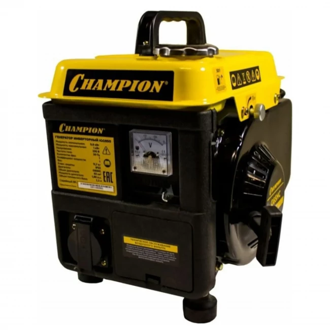 Генератор бензиновый Champion IGG950 инвертор