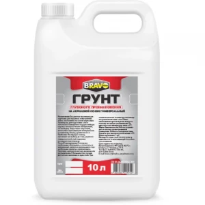 Грунтовка глубокого проникновения Bravo