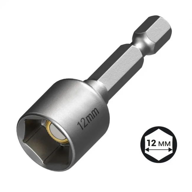 Бита с торцевой головкой магнитная Matrix