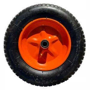 Колесо пневмотическое для тачки 13"х3,25х8/16мм MAWIPRO сборное