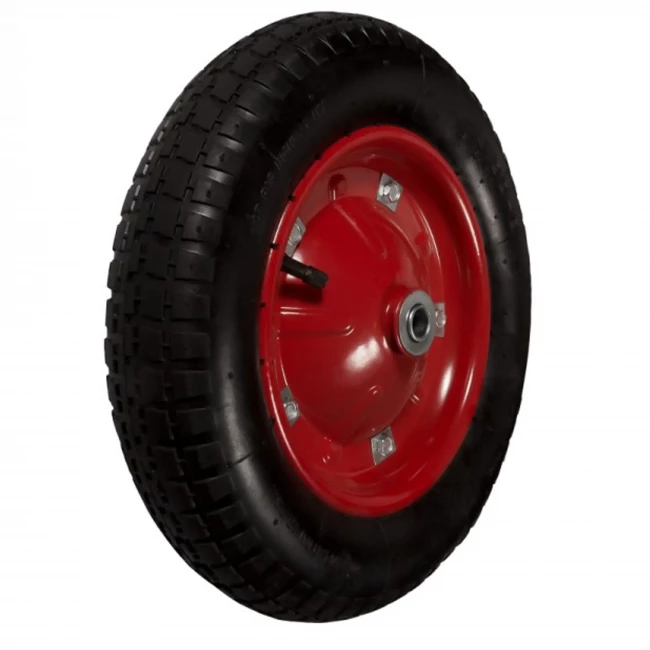 Колесо пневмотическое для тачки 13"х3,25х8/16мм MAWIPRO сборное