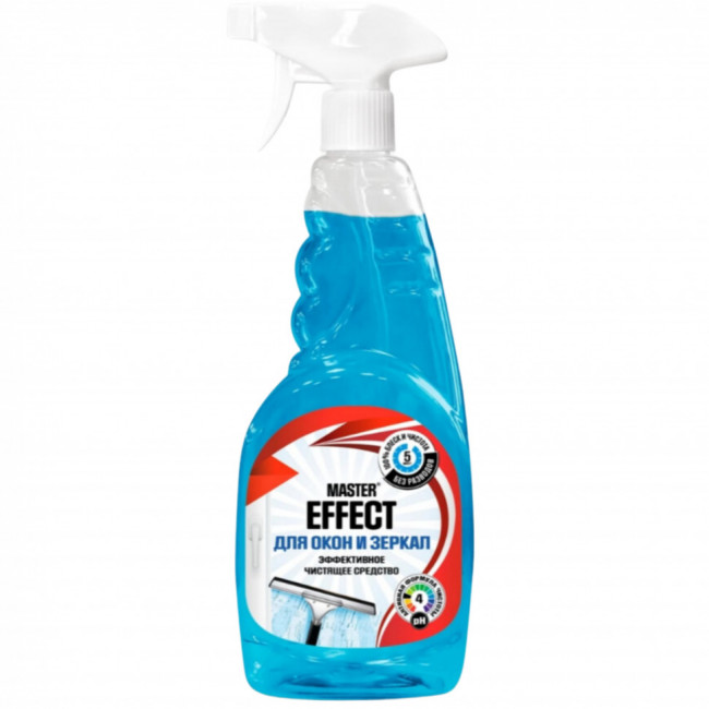 Средство чистящее для окон и зеркал MASTER EFFECT, 750мл
