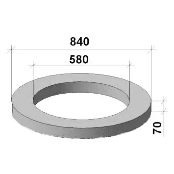 Кольцо опорное Ø0,84м