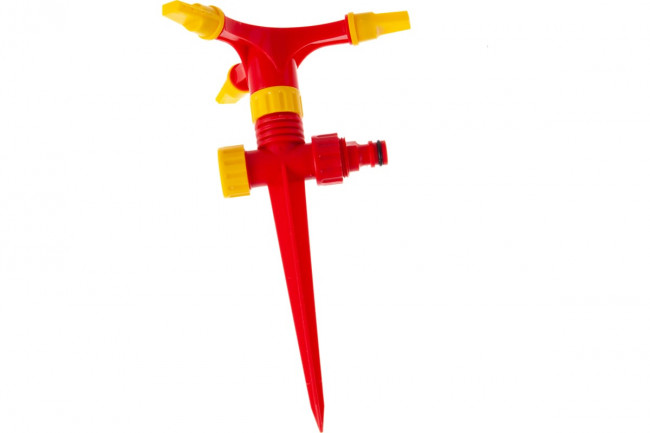 Распылитель круговой на пике, 3 сопла, 90 м2 полив, GRINDA GR-P