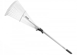 Грабли веерные, раздвижные, оцинкованные 15 зубьев Palisad