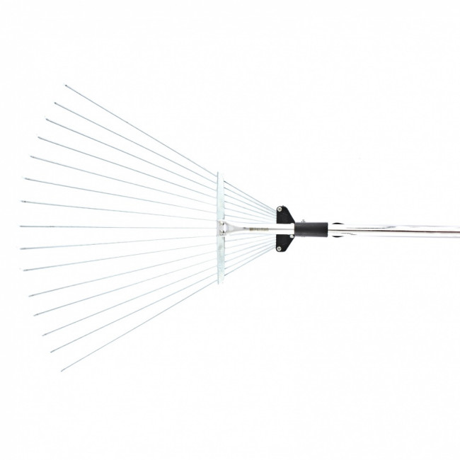 Грабли веерные, раздвижные, оцинкованные 15 зубьев Palisad