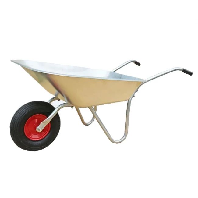 Тачка садовая 1-колесная, пневматическое колесо 13 (3.5х6) MAWIPRO